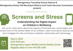 Screens and Stress Poster